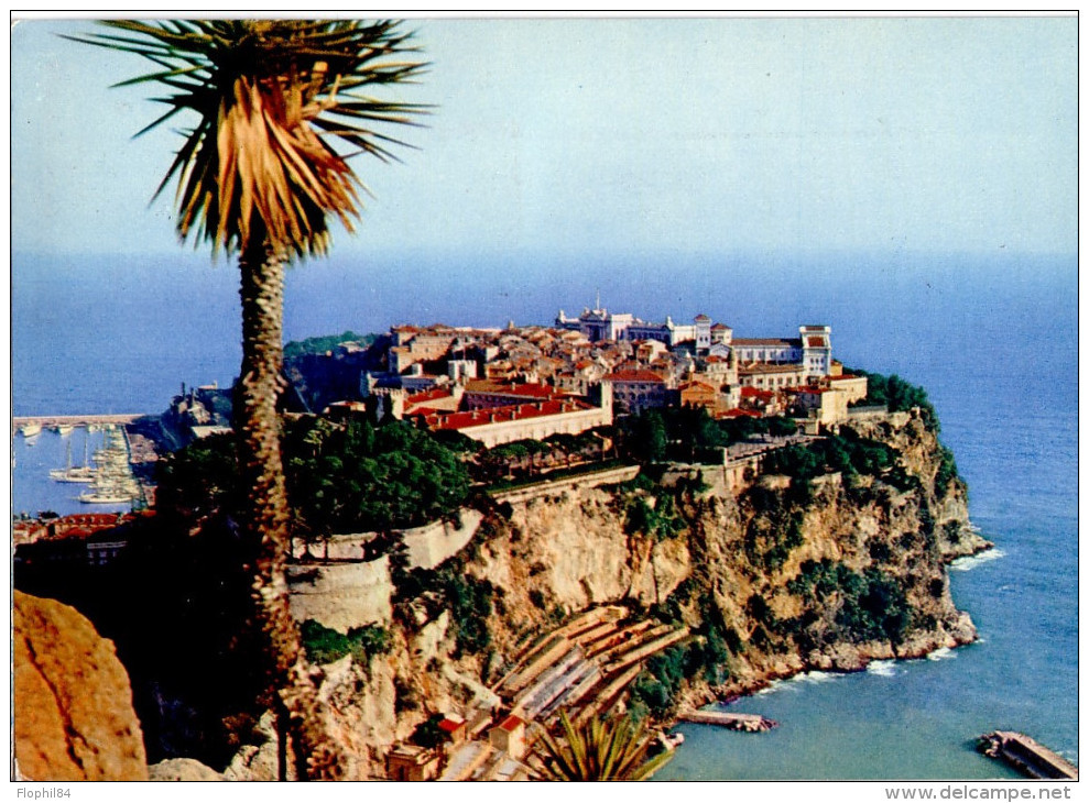 MONACO - PLASMARINE - IONYL- CROISIERE EN MEDITERRANEE 1959-1960 - LE ROCHER. - Briefe U. Dokumente