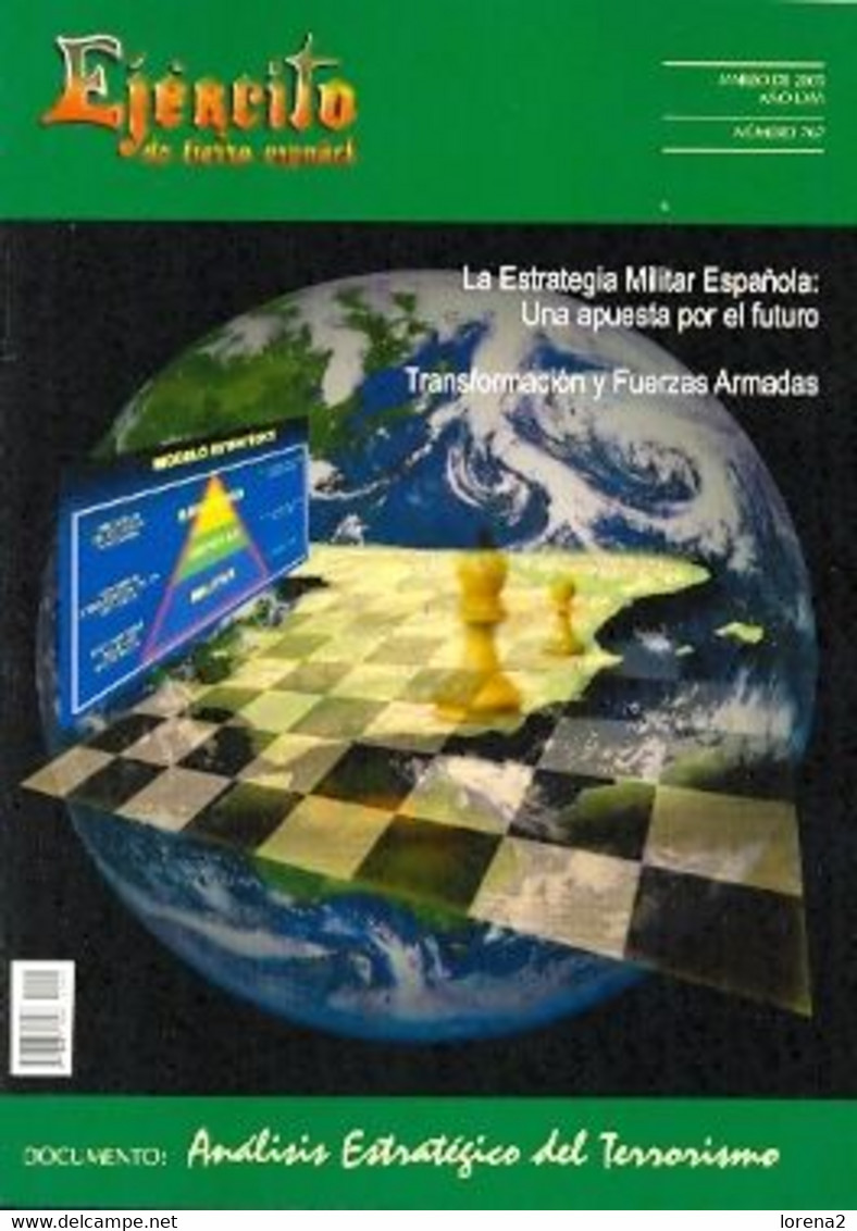 Revista Ejército De Tierra Español. Marzo 2005. Nº 767. Ete-767 - Espagnol