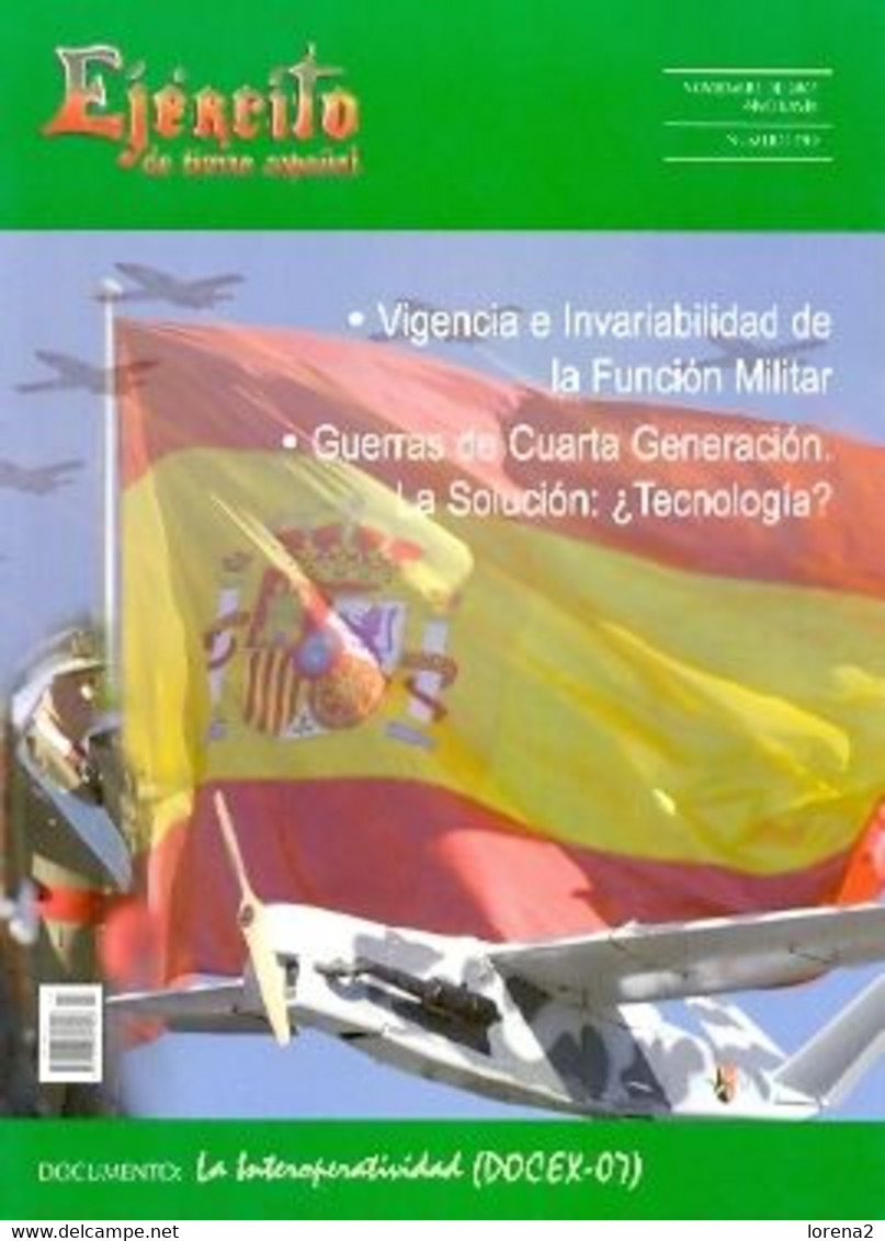 Revista Ejército De Tierra Español. Noviembre 2007. Nº 799. Ete-799 - Espagnol