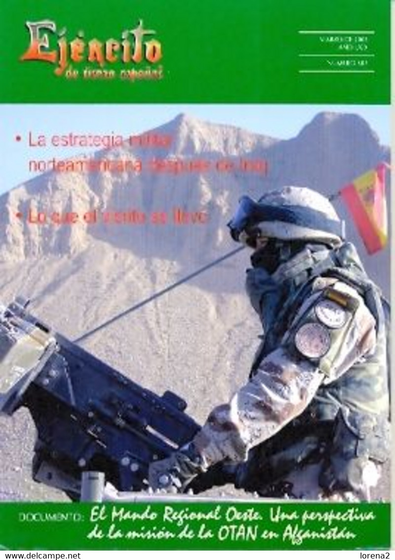Revista Ejército De Tierra Español. Marzo 2008. Nº 803.  Ete-803 - Spanish