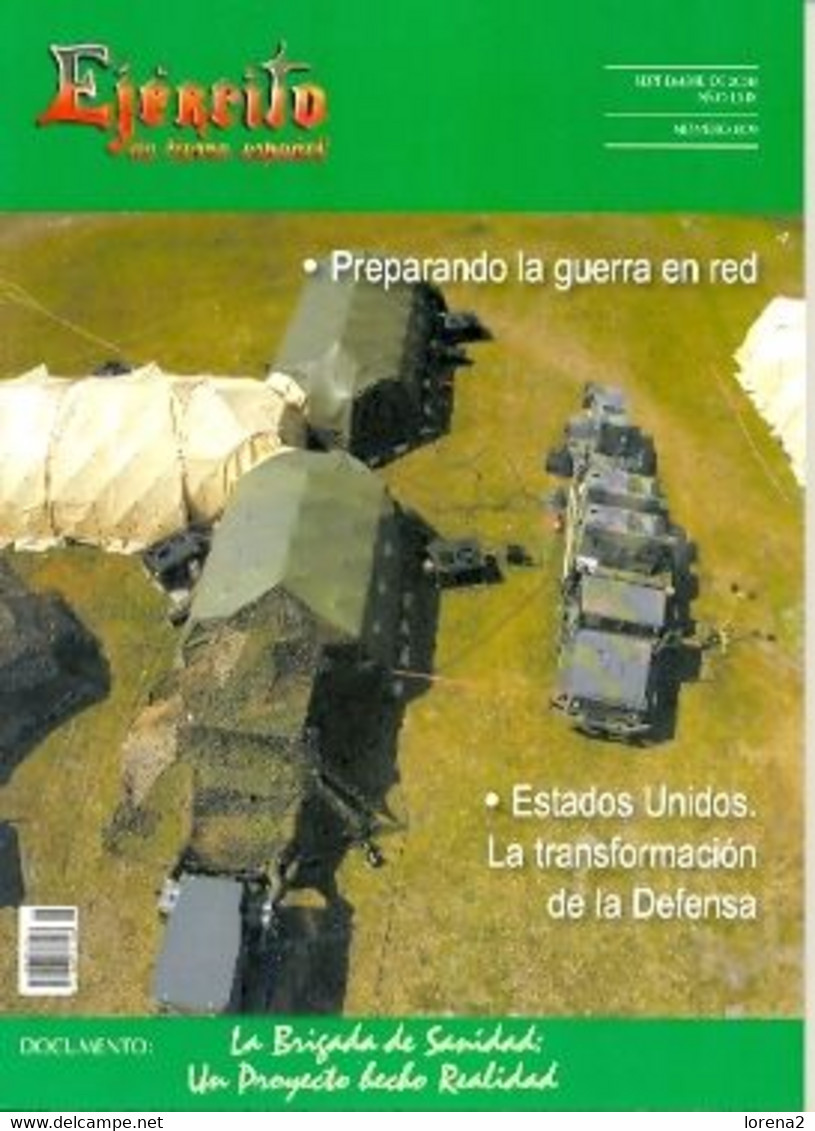 Revista Ejército De Tierra Español. Septiembre 2008. Nº 809.  Ete-809 - Spagnolo