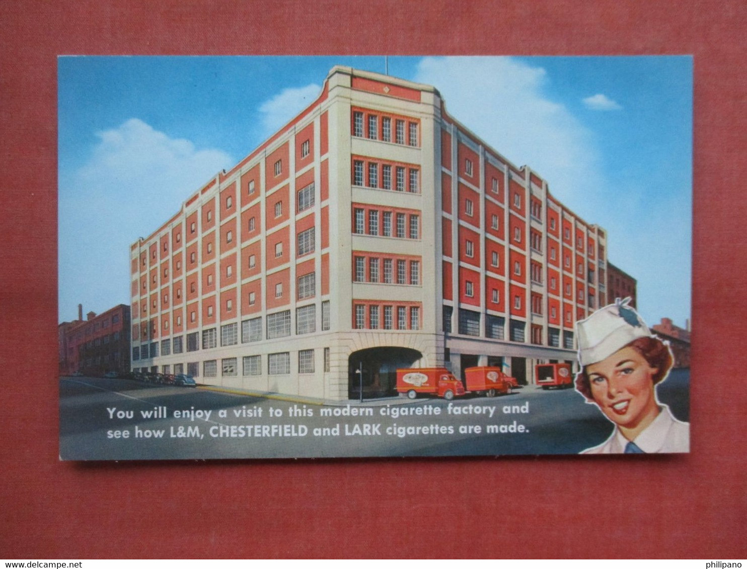 Cigarette Factory L & M Chesterfield & Lark.   Richmond Virginia > Richmond       Ref  5275 - Richmond