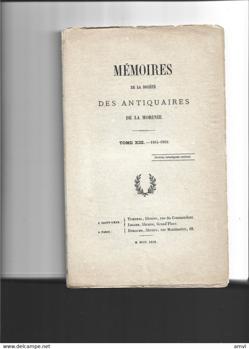 ( Cag001) Rare ‎Aimé Courtois Notice Historique Sur La Vie Et Les Ouvrages 1868 - Picardie - Nord-Pas-de-Calais