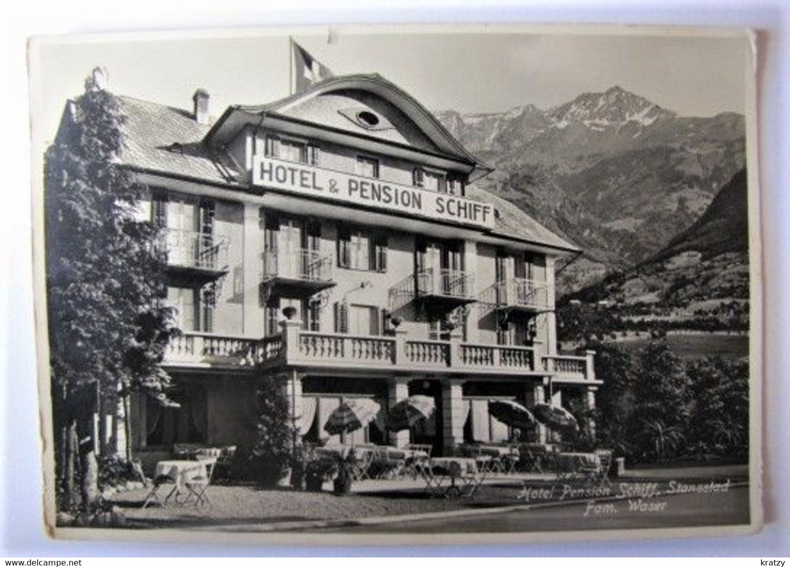 SUISSE - NISWALD - STANSSTAD - Hôtel Pension Schiff - Stans