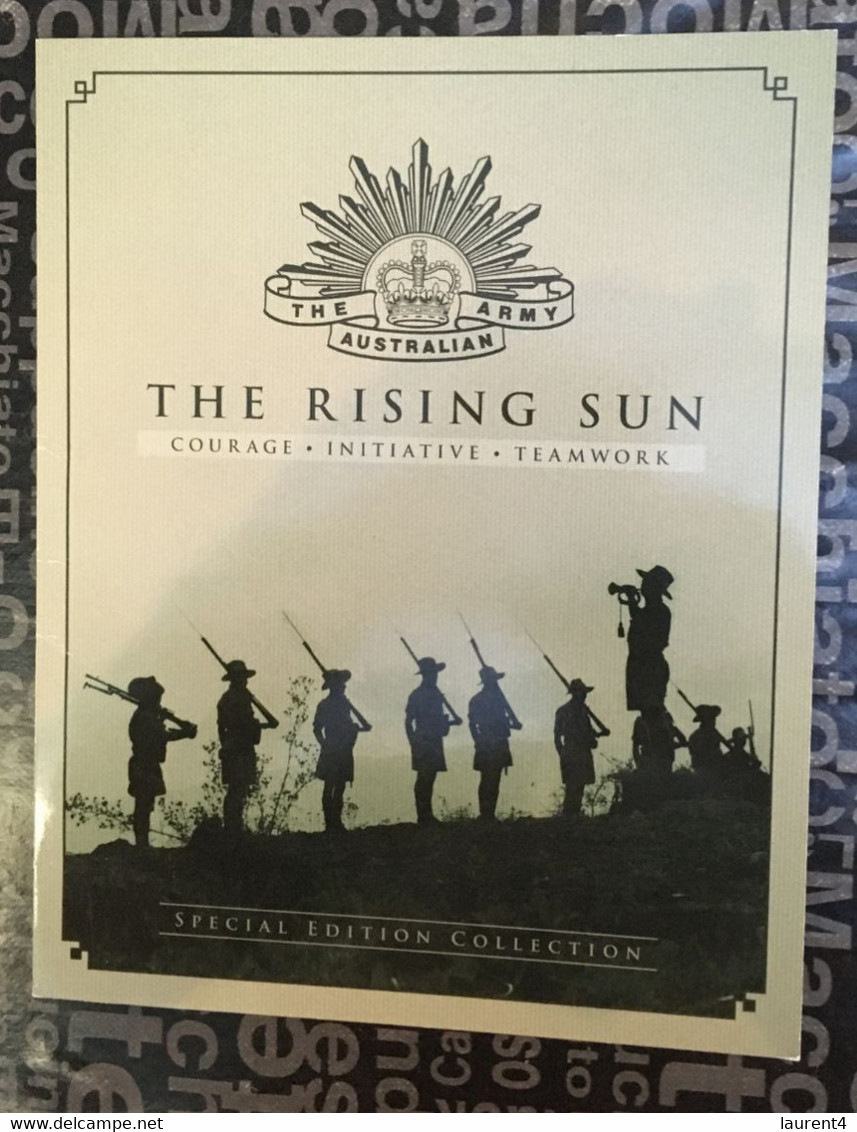 11-11-2021 - Australia - Military -  The Rising Sun (very Scarce) With Special Mini-sheet - Presentation Packs