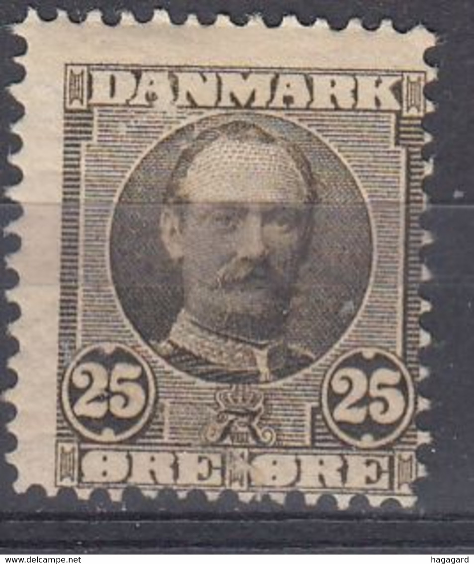 ++M1743. Denmark 1907. Michel 56. MH(*) Hinged - Unused Stamps