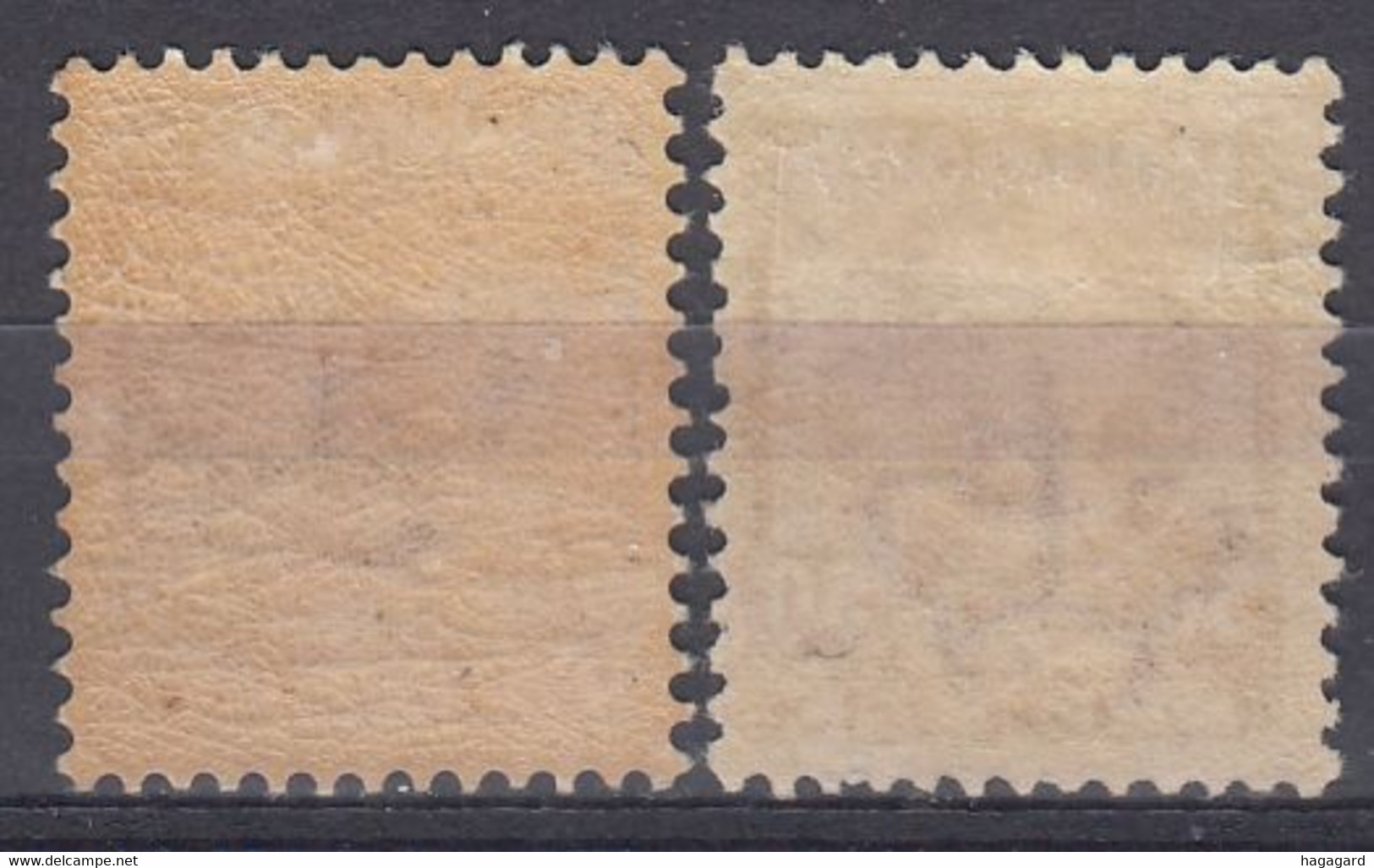 ++M1745. Denmark 1907. Michel 58 In 2 Shades. MH(*) Hinged - Ongebruikt