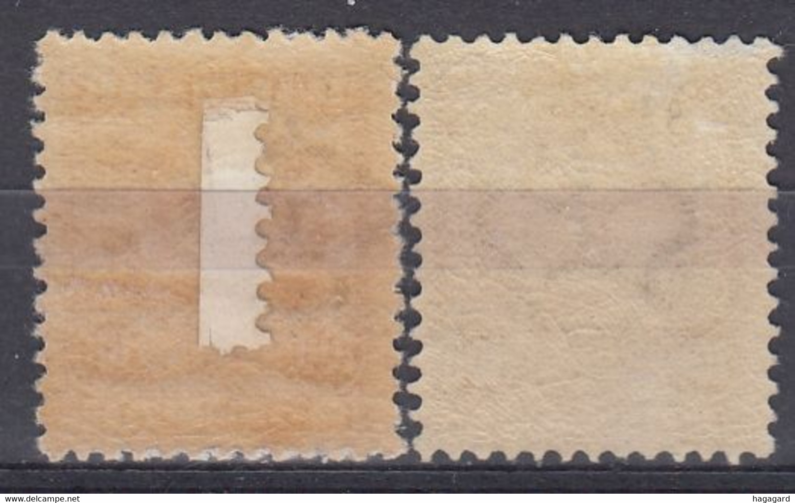 ++M1746. Denmark 1905. Michel 59 In 2 Shades. MH(*) Hinged - Unused Stamps