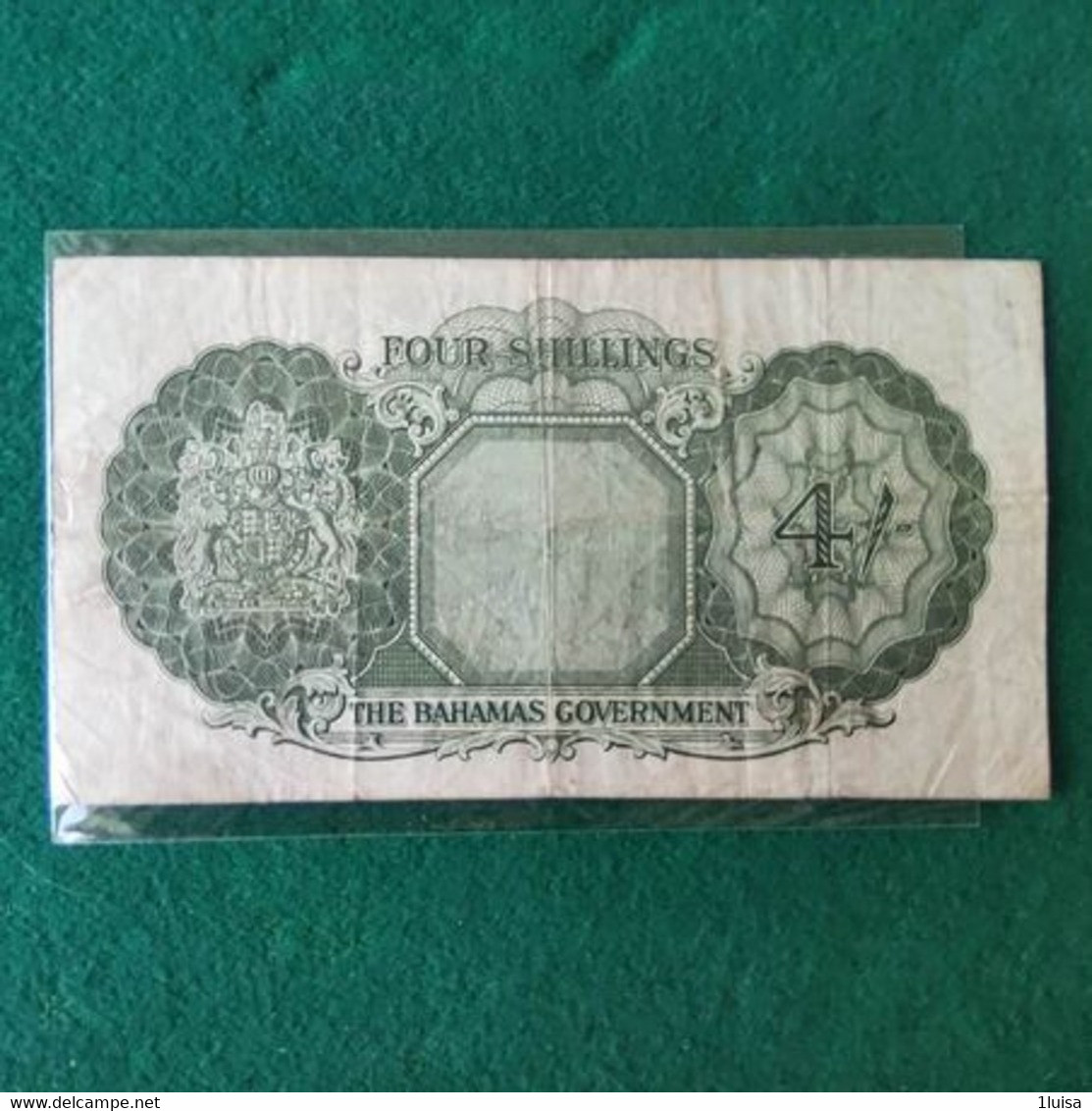 BAHAMAS 4 SHILLINGS 1936 - Bahamas