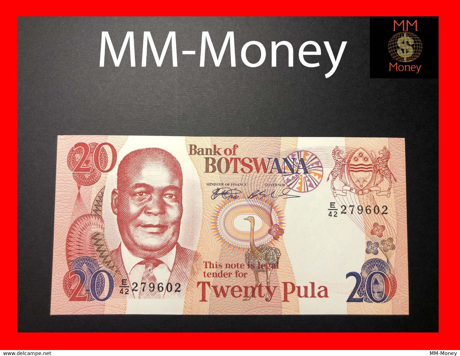 BOTSWANA 20 Pula 1999  P. 21  UNC - Botswana