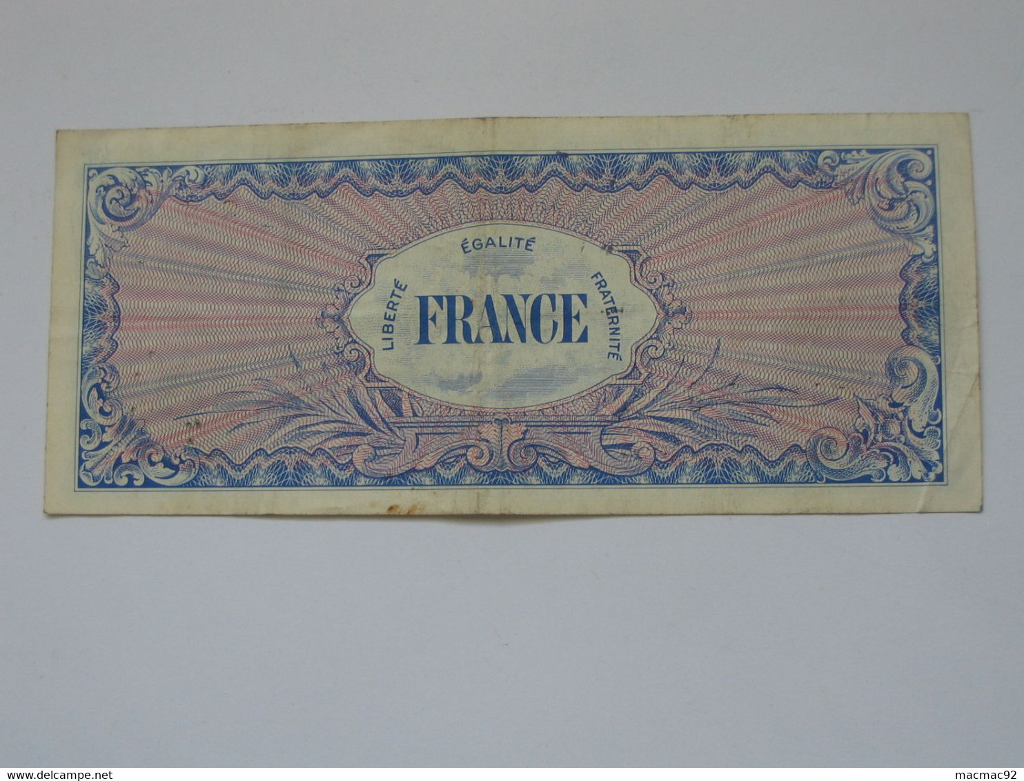 100 Francs - FRANCE - Série 6 - Billet Du Débarquement - Série De 1944 **** EN ACHAT IMMEDIAT ****. - 1945 Verso France