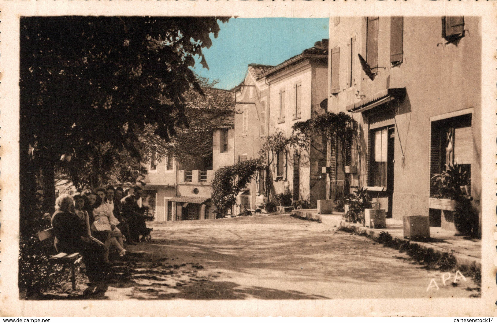 N°19291 Z -cpsm Montclar De Quercy -promenade- - Montclar De Quercy