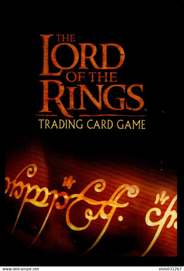 Vintage The Lord Of The Rings: #0 Evil Afoot - EN - 2001-2004 - Mint Condition - Trading Card Game - Herr Der Ringe