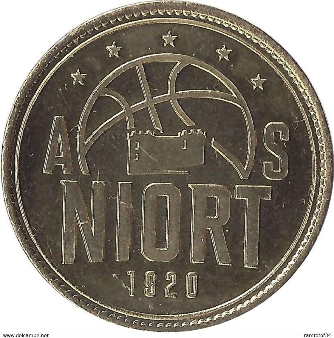 2021 AB112 - NIORT - AS Niort 1920 (100 Ans) / PICHARD BALME - Andere & Zonder Classificatie