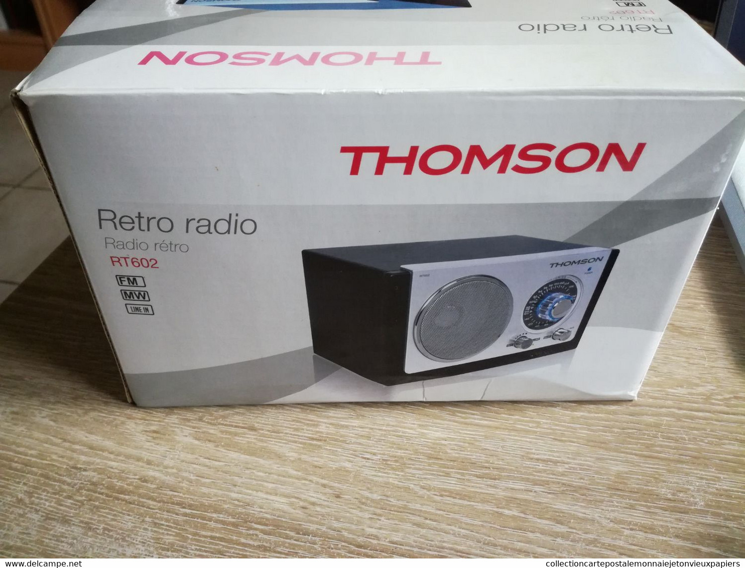 Thomson RT602 - Radio - Noir, Argenté(e) Thomson En L Etat Sur Les Photos - Aparatos