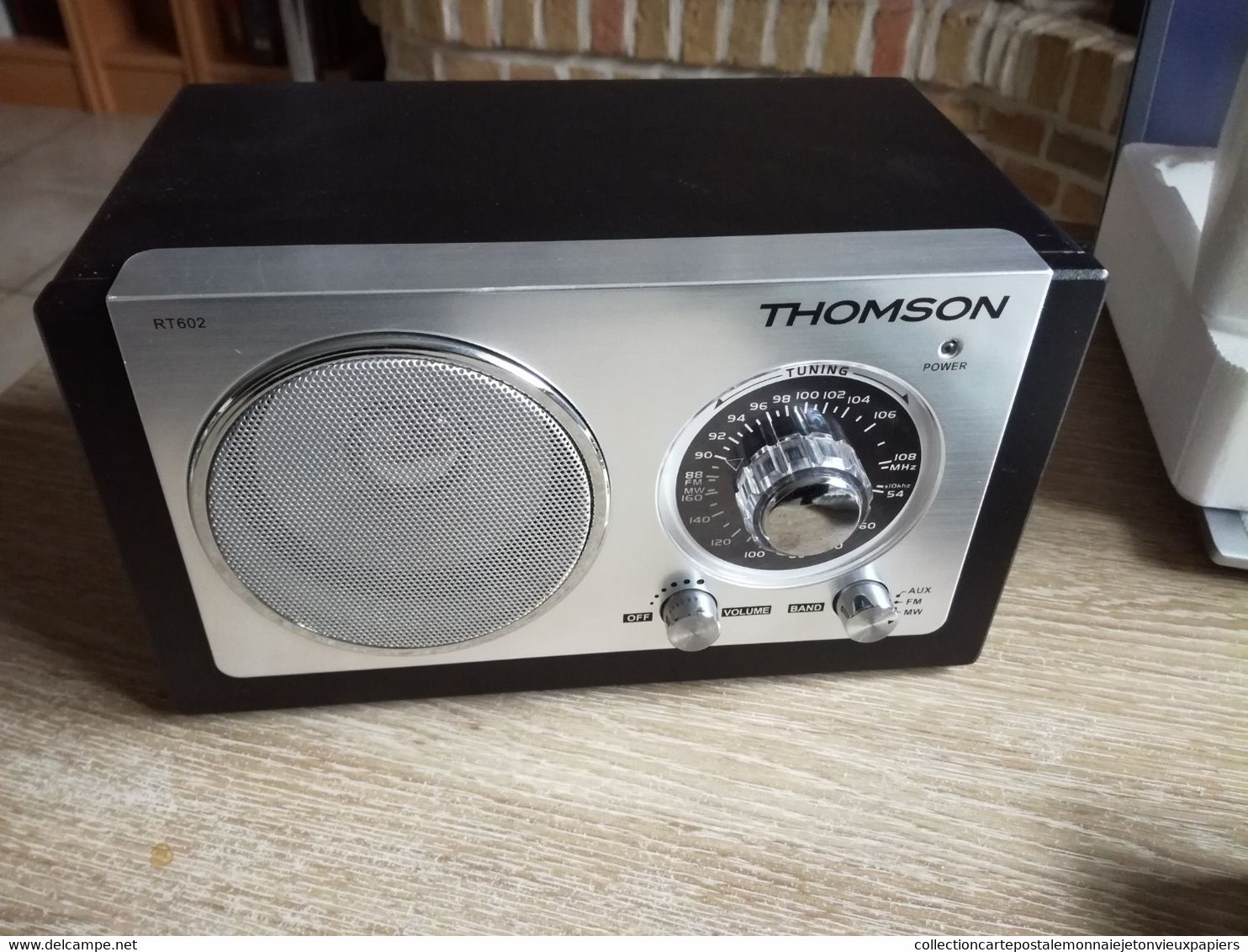 Thomson RT602 - Radio - noir, argenté(e) Thomson en l etat sur les photos