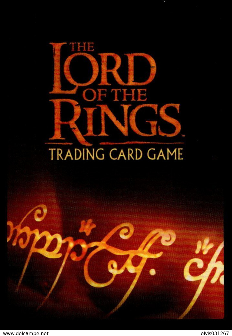 Vintage The Lord Of The Rings: #0 Impatient And Angry - EN - 2001-2004 - Mint Condition - Trading Card Game - El Señor De Los Anillos