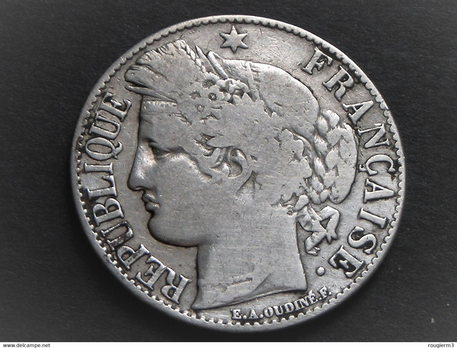 Belle Pièce ARGENT De 1 F CERES De 1894 A - Altri & Non Classificati