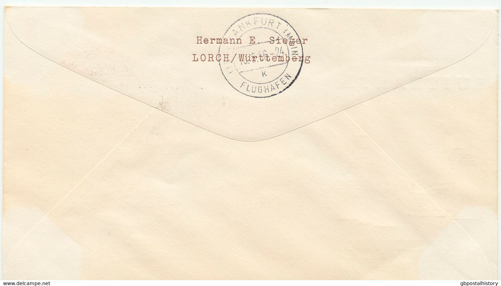 BRASILIEN 17.8.1956, Selt. Kab.-Erstflug Der Dt. Lufthansa Von Sao Paulo N. Frankfurt (Haberer/Sieger 87/70), R! - Airmail