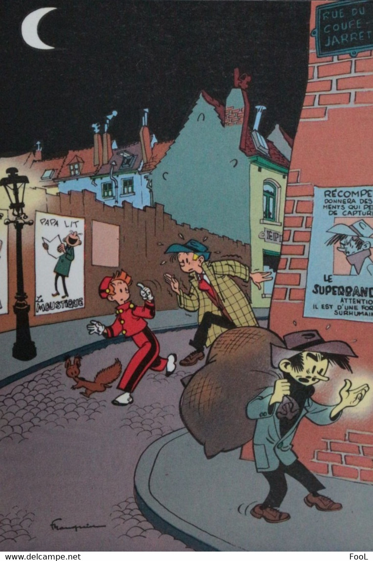 André FRANQUIN - ILLUSTRATEUR - B.D. - Couverture Album - Editions Dupuis Trésor Du Journal SPIROU N°19 Comic - Comics