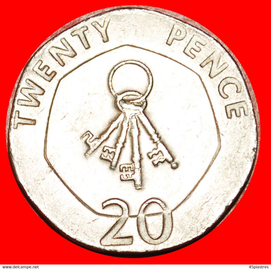 * KEYS (2012-2013): GIBRALTAR ★ 20 PENCE 2013! LOW START ★ NO RESERVE! - Gibraltar