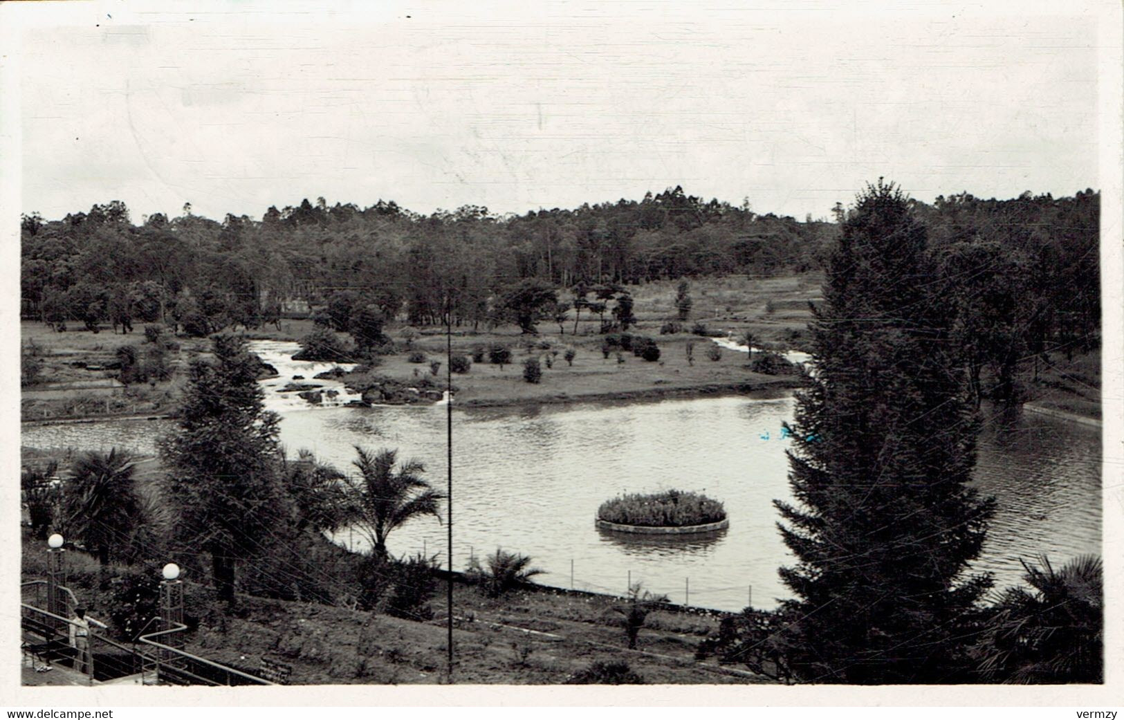 CPSM  ELISABETHVILLE : Etang Du Lido - Photo Véritable - Lubumbashi