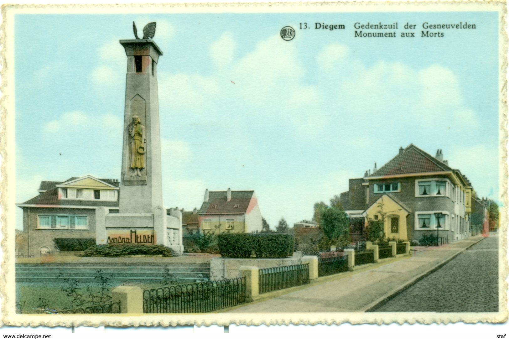 Diegem - Gedenkzuil Der Gesneuvelden - Diegem