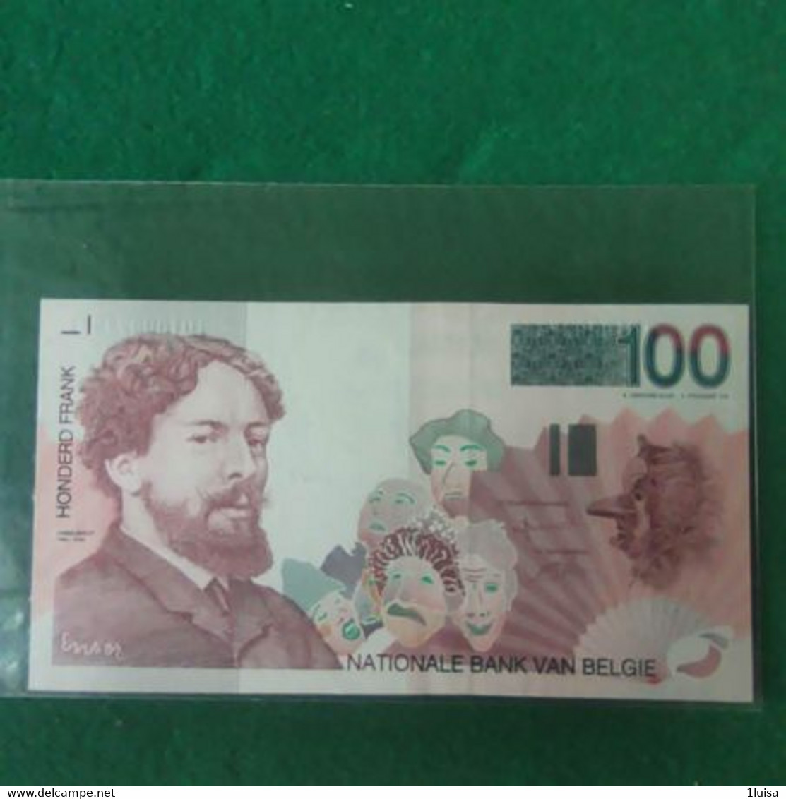 BELGIO 100 FRANCS 1995-01 - 100 Francos