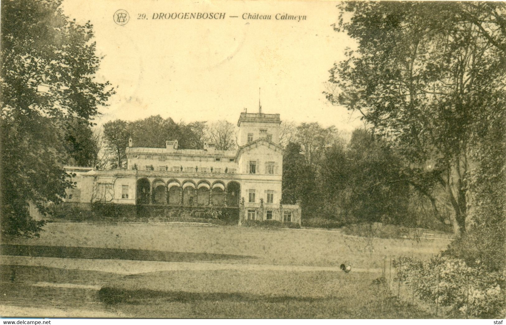 Drogenbos - Château Calmeyn : 1933 - Drogenbos