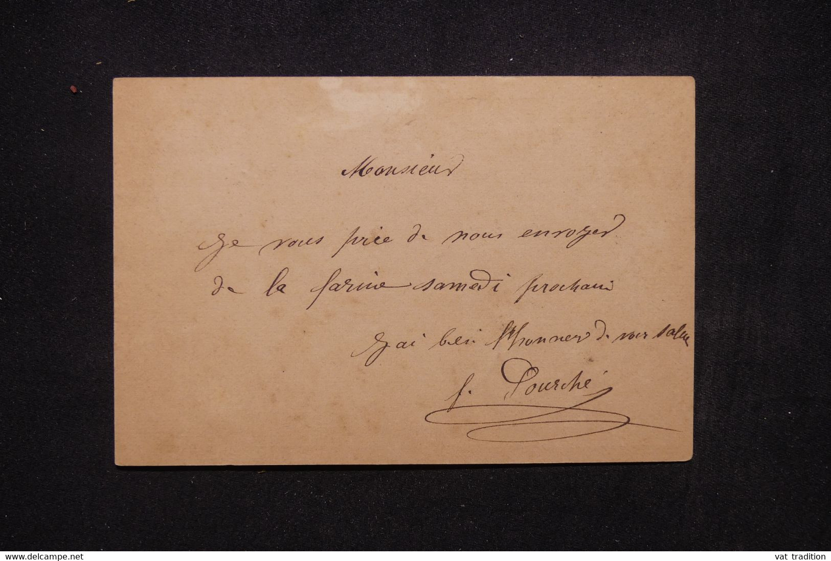 FRANCE - Cachet OR Sur Carte Précurseur Pour Gisors En 1878, Affranchissement Sage 10ct  L 110419 - Vorläufer