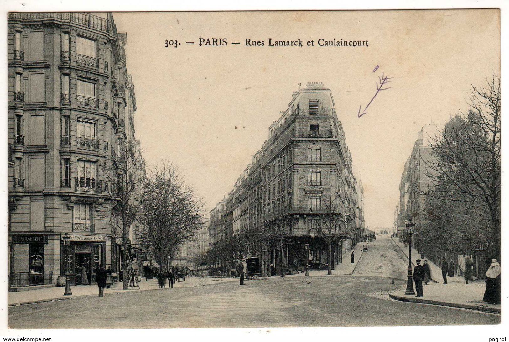 75 : Paris  : 18eme : Rues Lamarck Et Caulaincourt - Distretto: 18