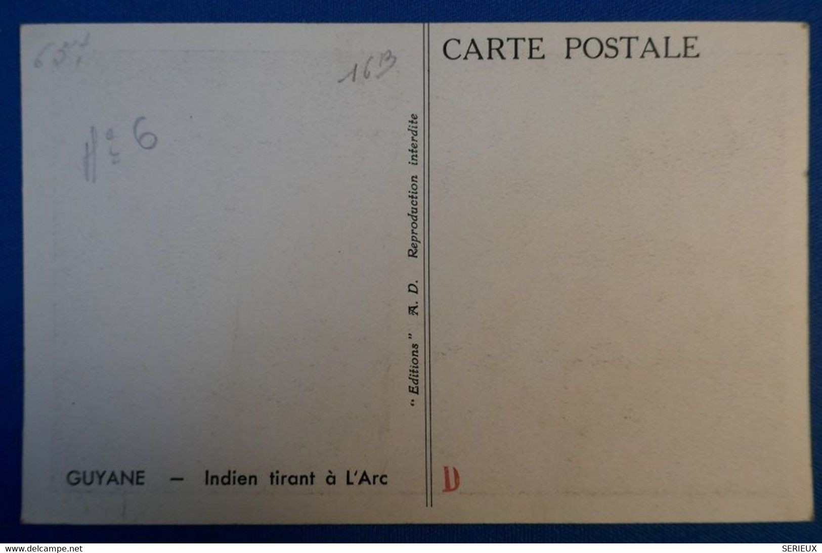 A27 GUYANE  BELLE CARTE 1933 ST LAURENT DU MARRONNIER +AFFRANCHISSEMENT PLAISANT - Storia Postale