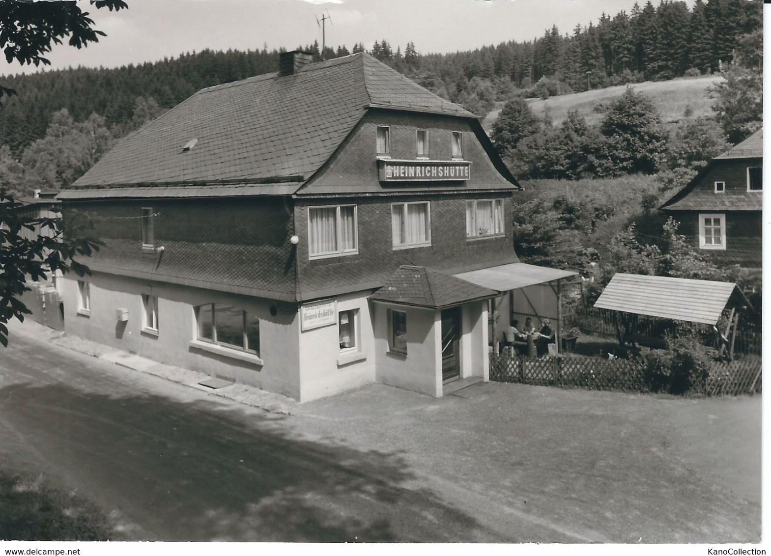 Wurzbach, Thüringen, Gaststätte Heinrichshütte, Nicht Gelaufen - Wurzbach