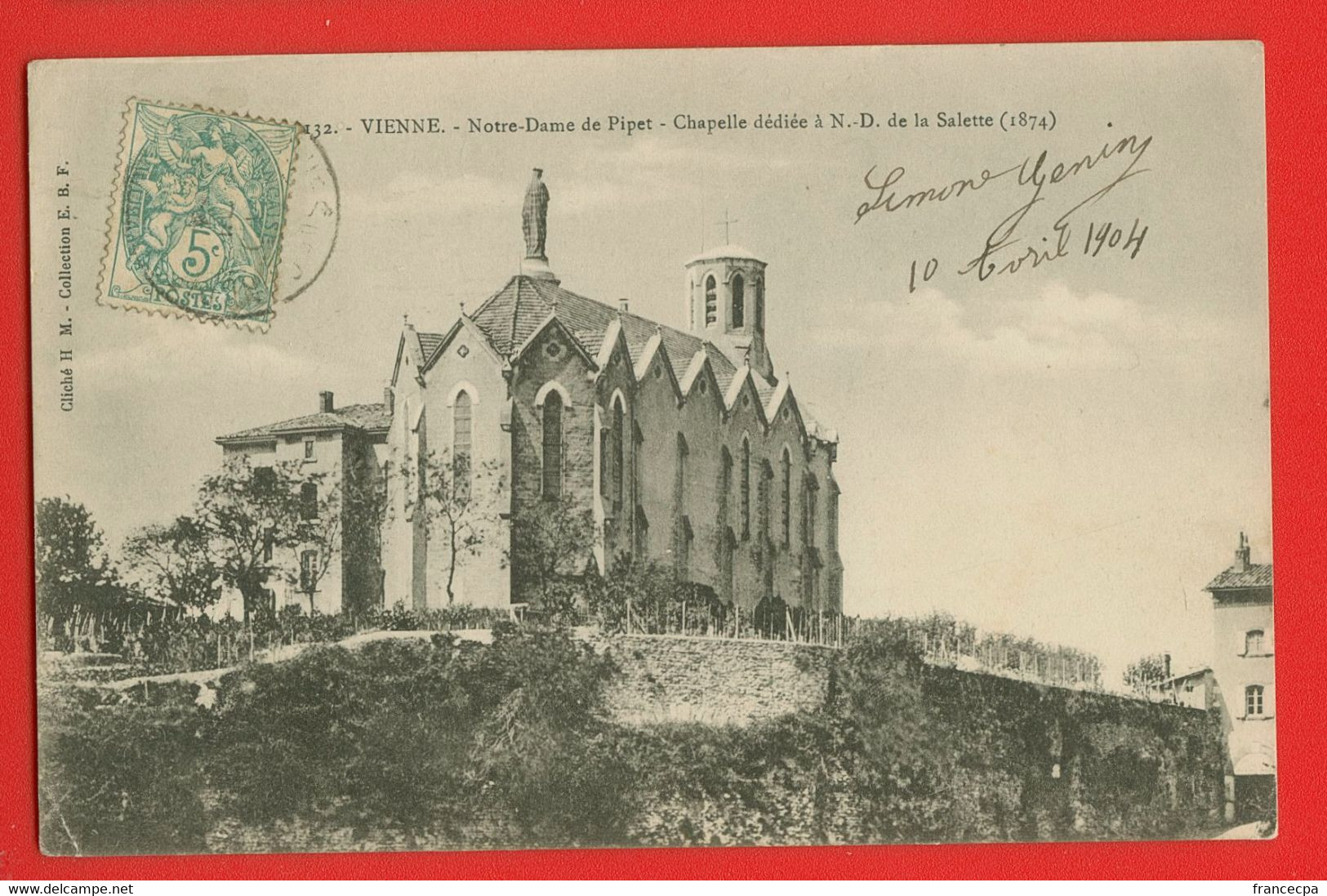 003625 - ISERE - VIENNE - Notre Dame De Pipet - Chapelle Dédièe à N.D. De La Salette - Vienne