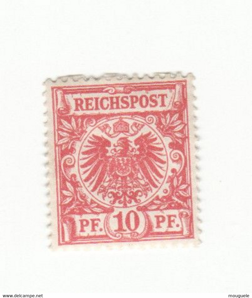 Timbre Empire Deutche Reich  N° 47 Signé - Unused Stamps