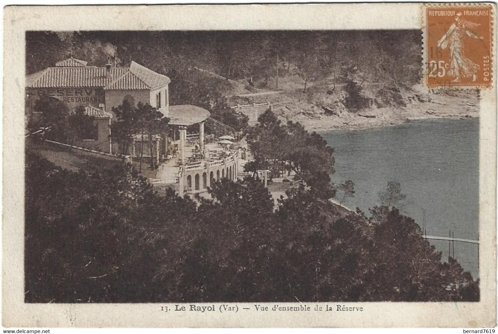 83    Le Rayol   -   Vue D'ensemble De La Reserve - Rayol-Canadel-sur-Mer