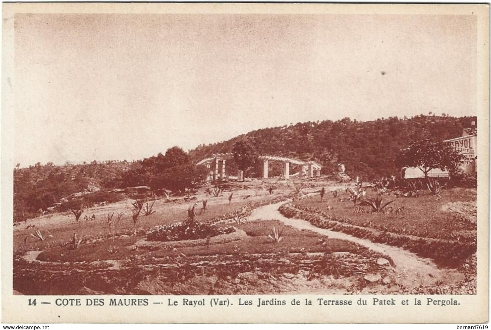 83    Le Rayol   -   Les  Jardins De La Terrasse  Du Patek  Et La Pergola - Rayol-Canadel-sur-Mer