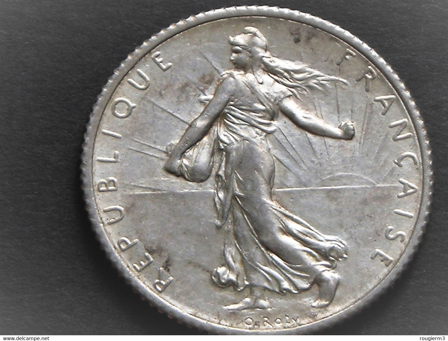 Superbe Pièce ARGENT De 1 F SEMEUSE De 1919 SPL - Altri & Non Classificati