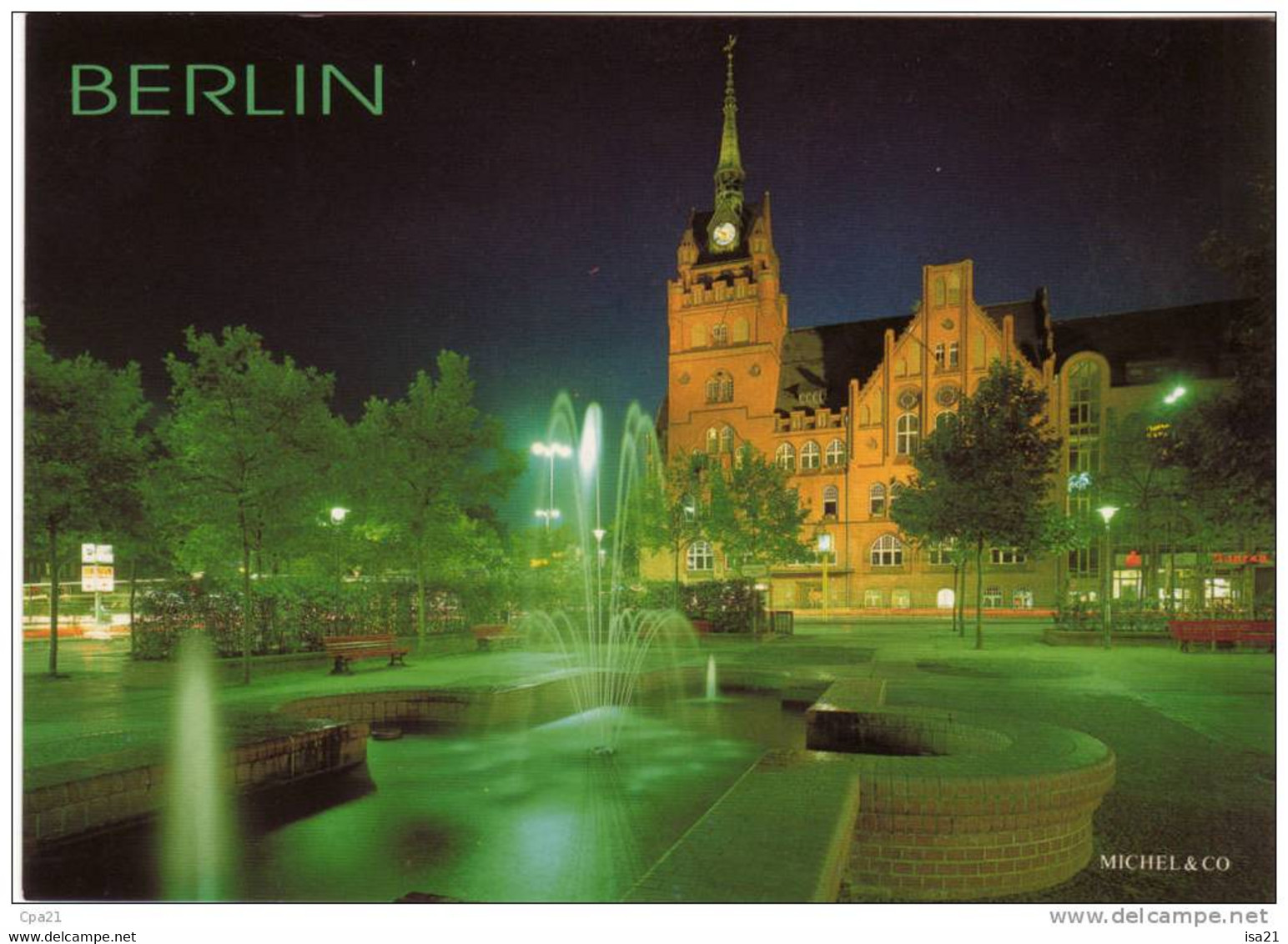 Carte Postale Neuve: BERLIN: Steglitz - Steglitz