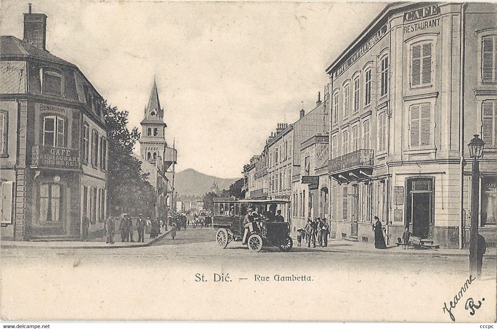 CPA Saint-Dié Rue Gambetta - Saint Die