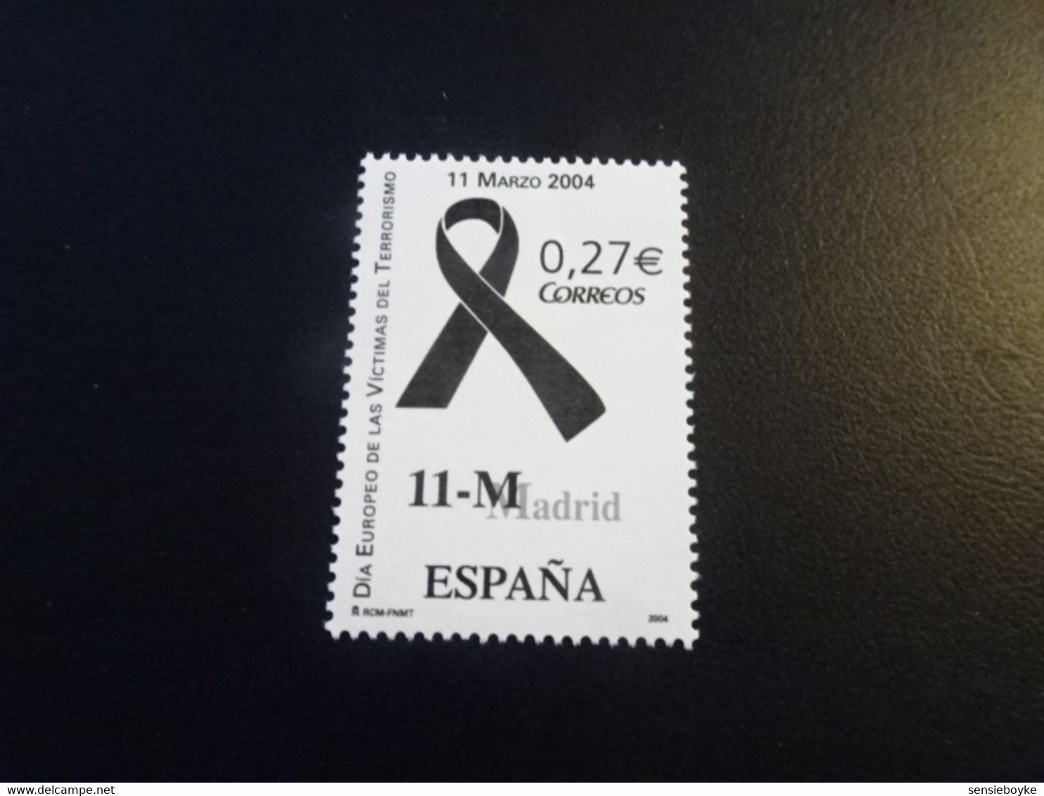 EU2116 - Stamps - One Self-adhesive    MNH Spain 2004 - 11-M Madrid - Terror - European Ideas