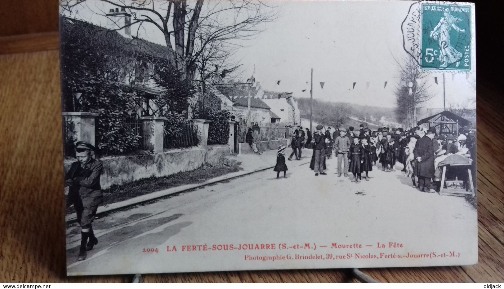 CPA . La Ferté Sous Jouarre - Mourette - La Fête (1912). (S45-21) - La Ferte Sous Jouarre