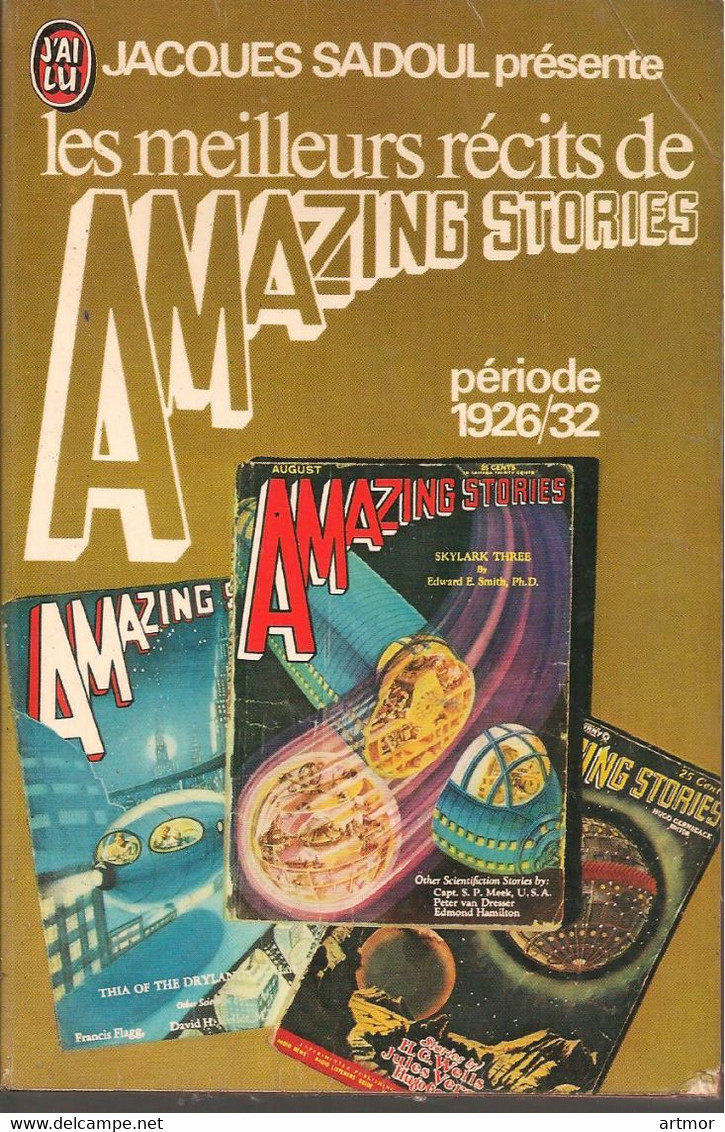 J'AI LU SF N°551 - EO 1974 -  LES MEILLEURS RECITS DE AMAZING STORIES - J'ai Lu