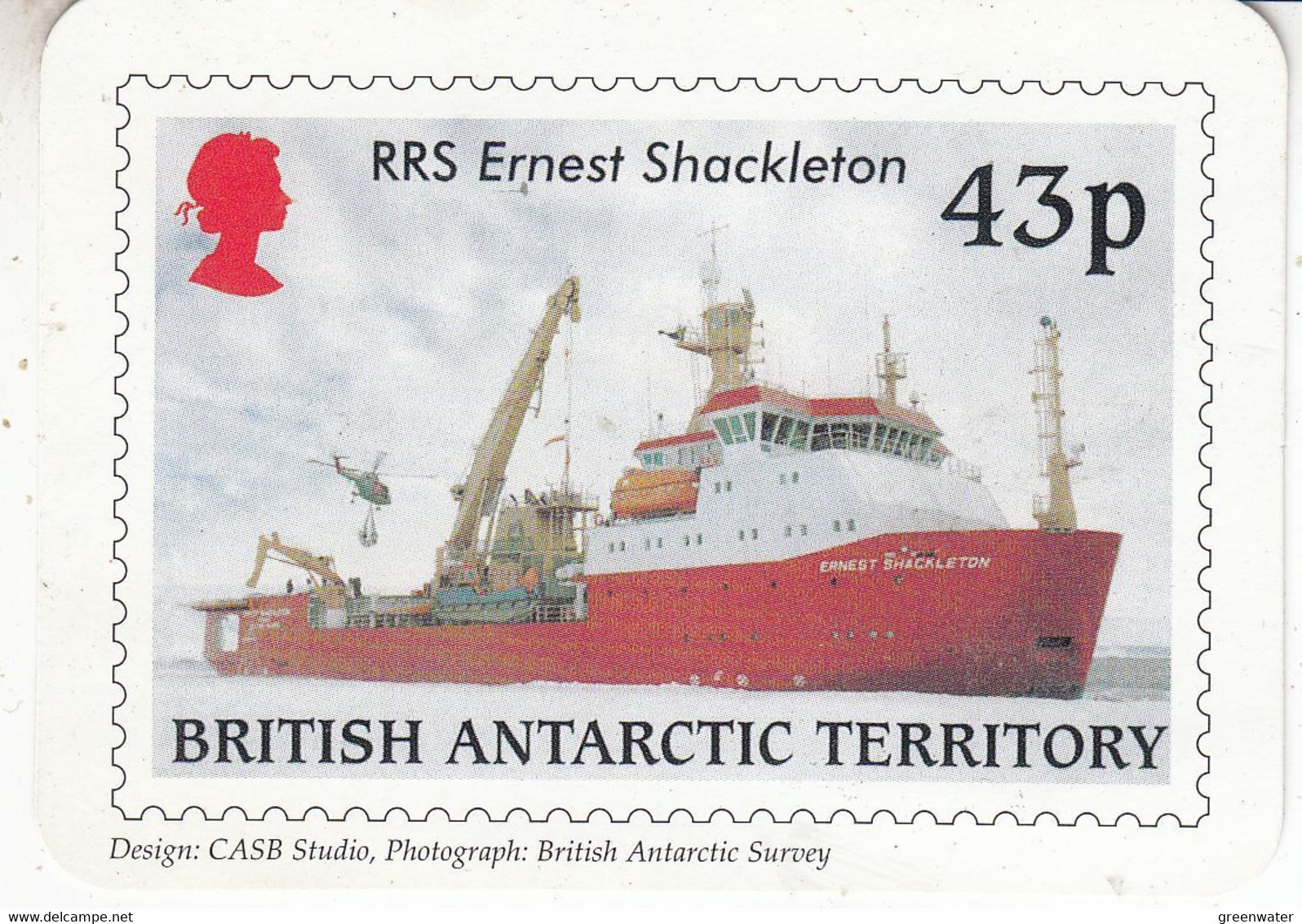 British Antarctic Territory (BAT)  2001 Calender Card (57241) - Nuovi