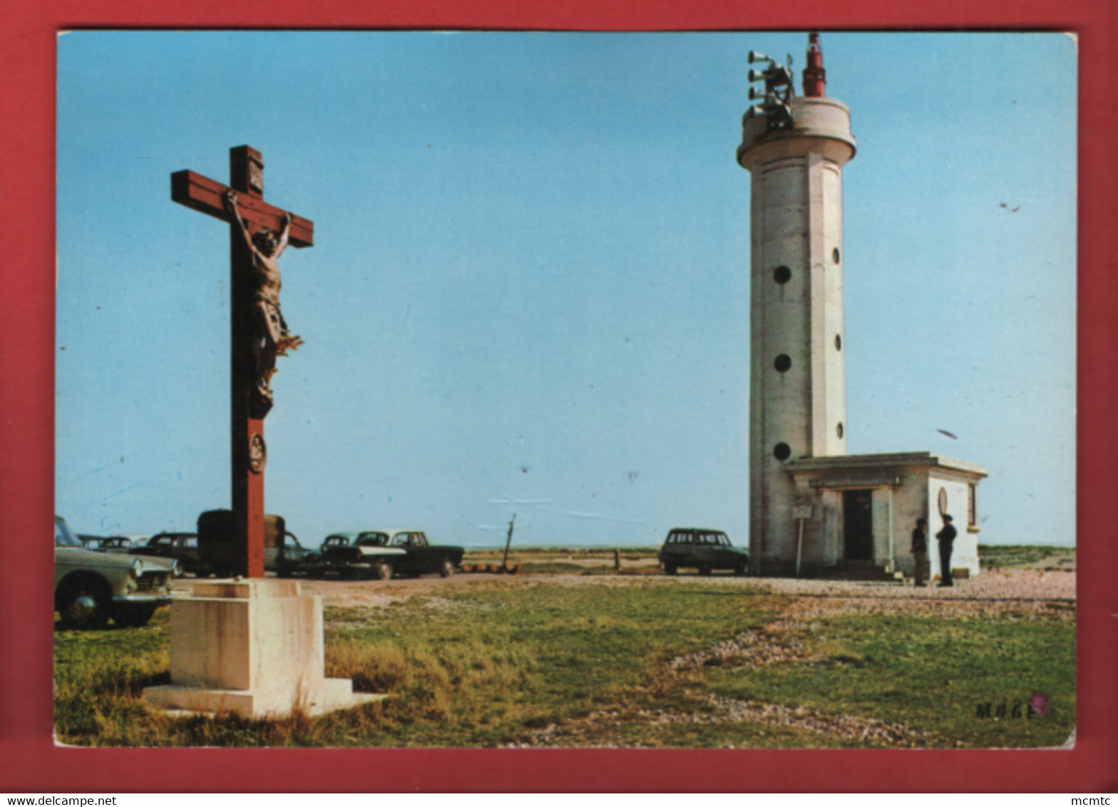 CPM - Environs De Cayeux  -(80.Somme) - Le Hourdel  - Le Phare Et Le Calvaire - Le Hourdel