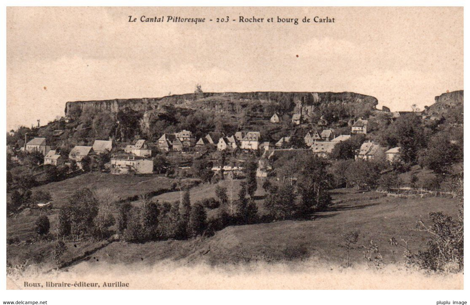 CARLAT Rocher Et Bourg - Carlat