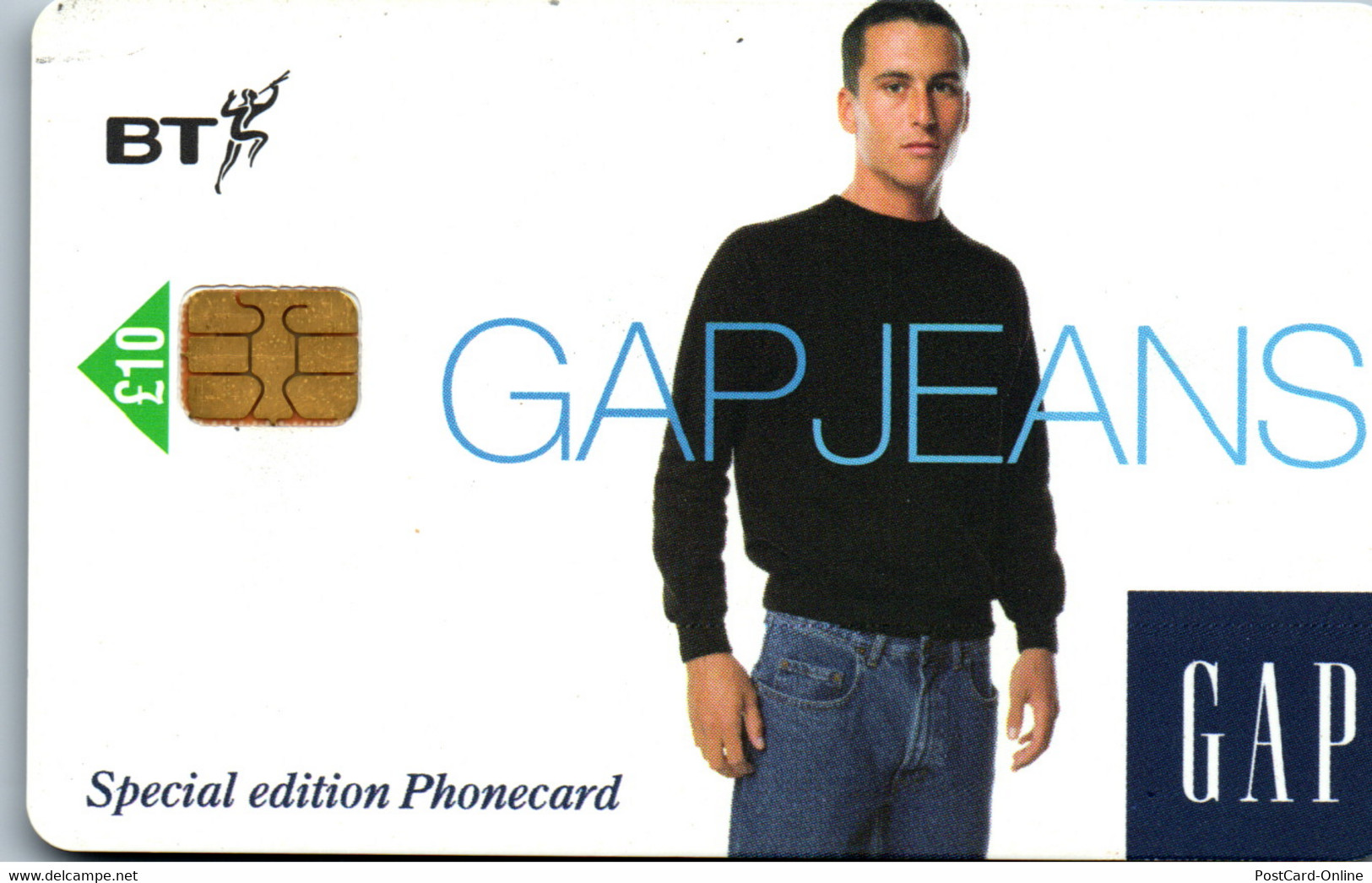 19658 - Großbritannien - BT , GAP Jeans , Special Edition Phonecard - Autres & Non Classés