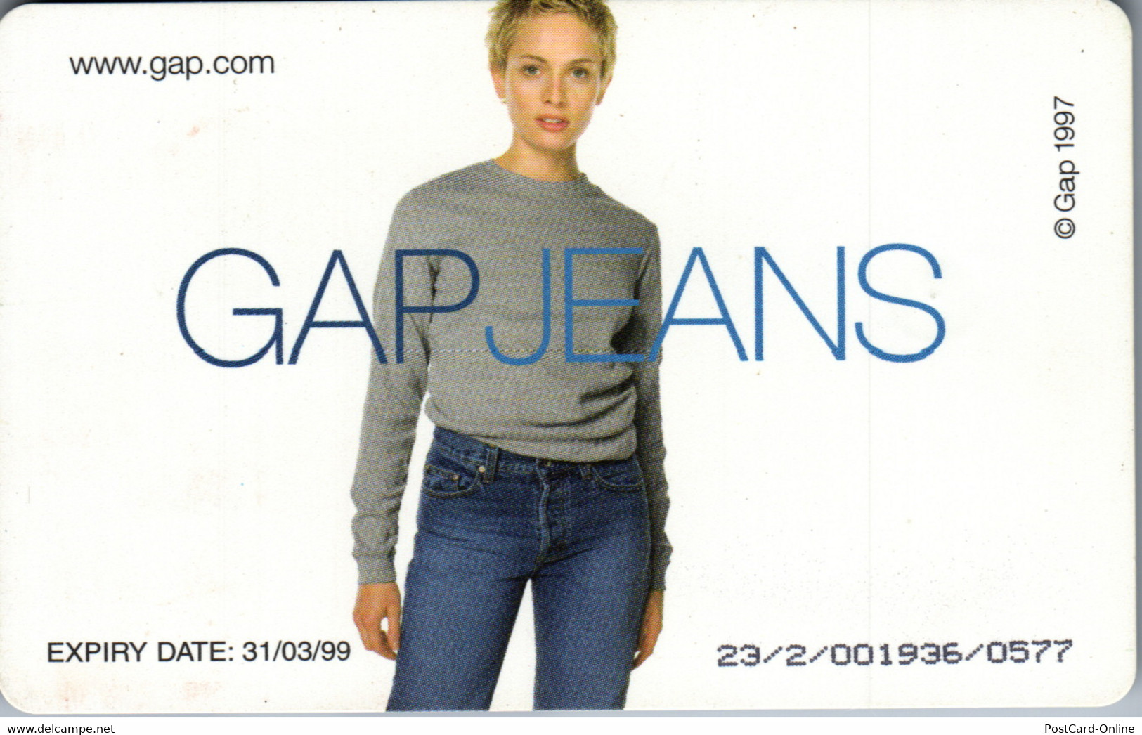 19658 - Großbritannien - BT , GAP Jeans , Special Edition Phonecard - Other & Unclassified