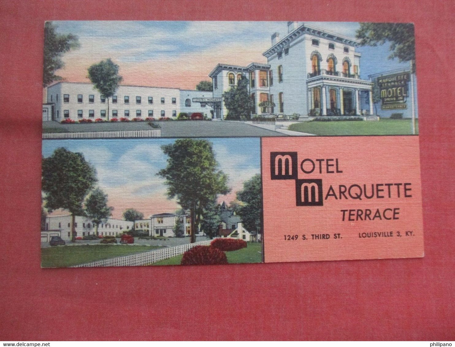 Motel Marquette Terrace  Louisville Kentucky > Louisville    Ref  5278 - Louisville