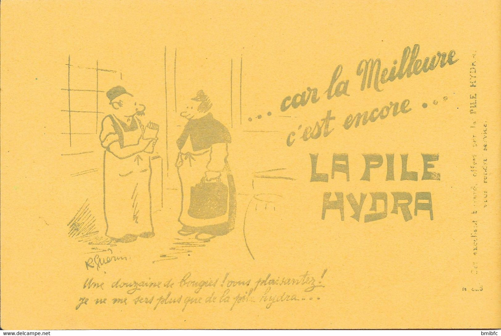 ...car La Meilleure C'est Encore ...LA PILE HYDRA - Elektrizität & Gas